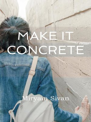 cover image of Make It Concrete